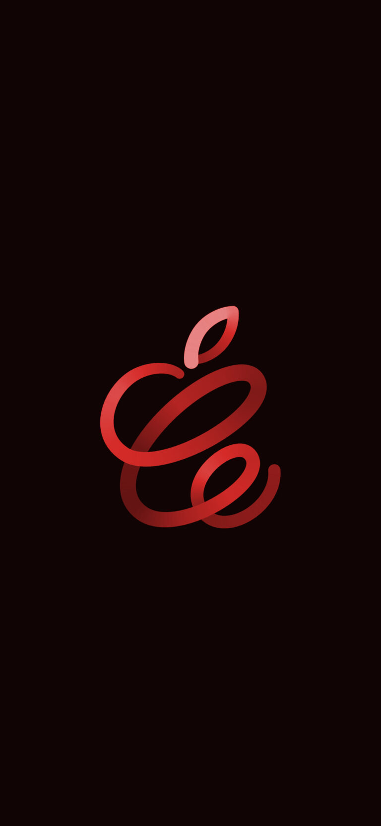 Default wallpaper of Apple Event – Spring Loaded – RED Modd