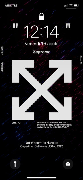 Off-White – Supreme | Lockscreen
