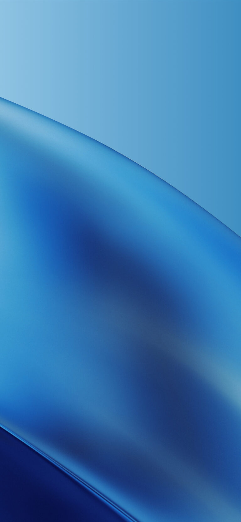 Default wallpaper of iOS 15 Wallpaper from aaple_lab (Dark Blue)