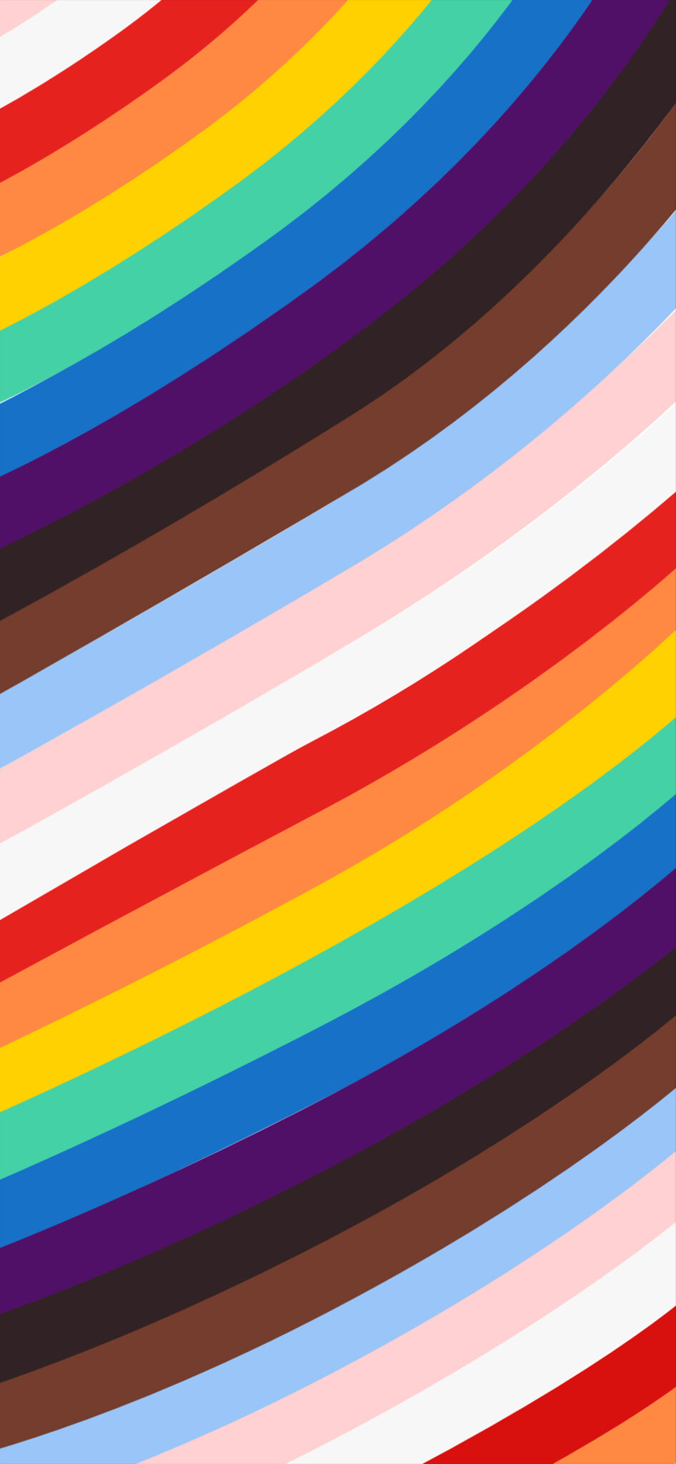 Apple Pride 2021 - Full Screen Rainbow - Wallpapers Central
