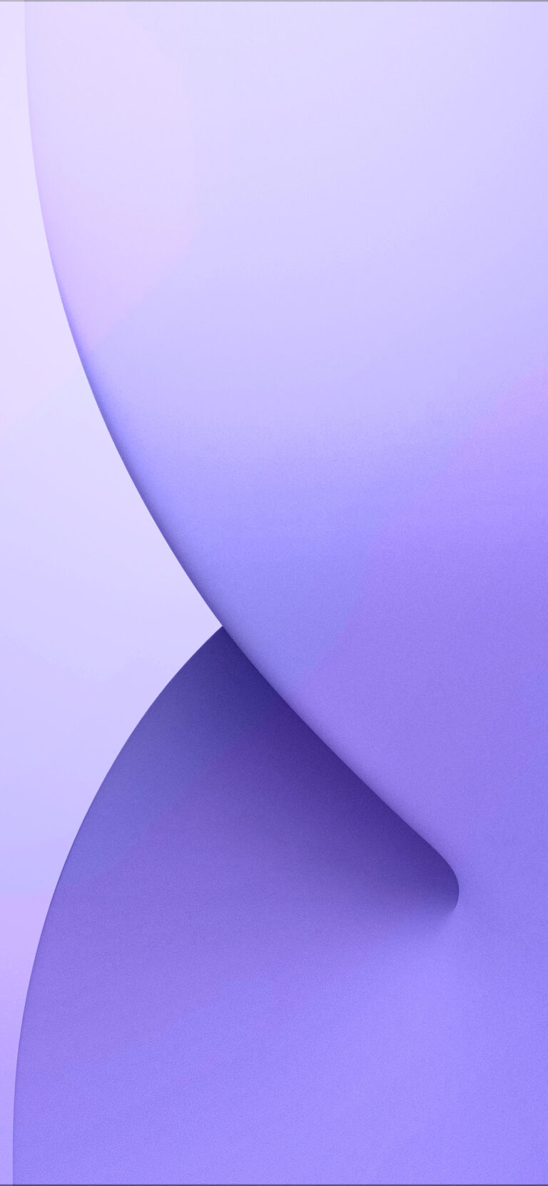 Default wallpaper of iPhone 12 Purple Modd