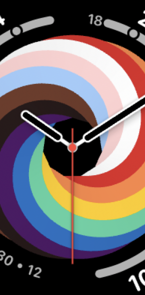 Pride 2021 Rounded | Apple Watch Face