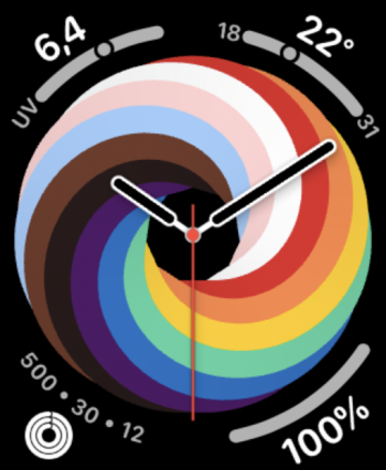 Pride 2021 Rounded | Apple Watch Face