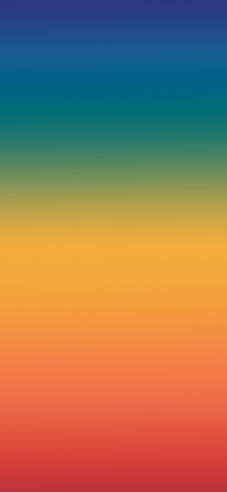 Default wallpaper of Rainbow Gradient 2021