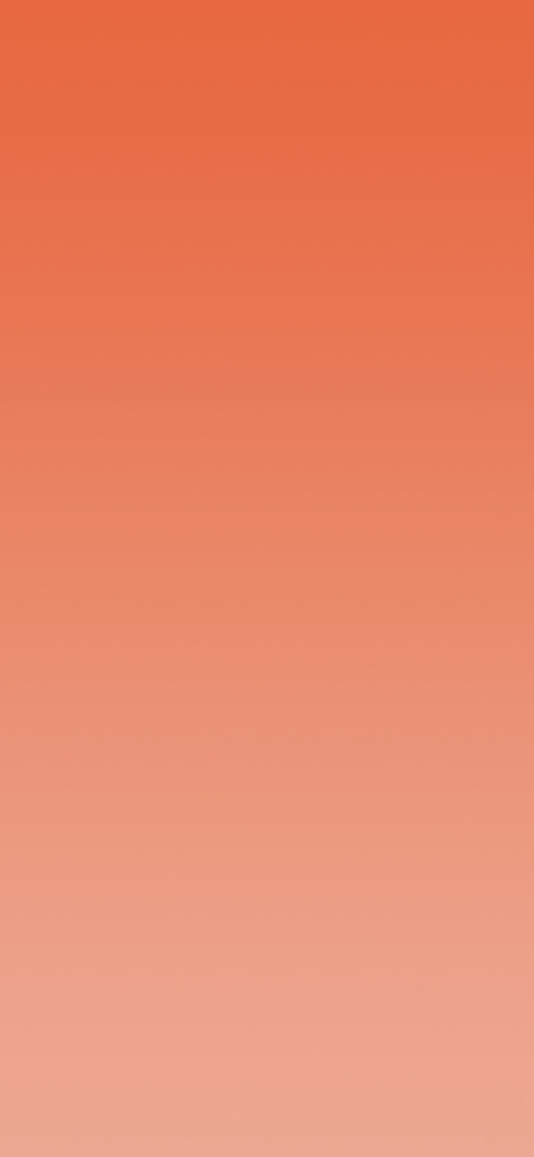 Default wallpaper of iMac Gradient – Orange