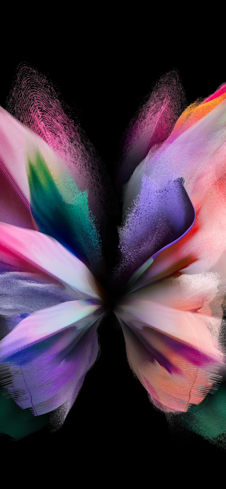 Default wallpaper of Samsung Galaxy Z Fold 3 – Light