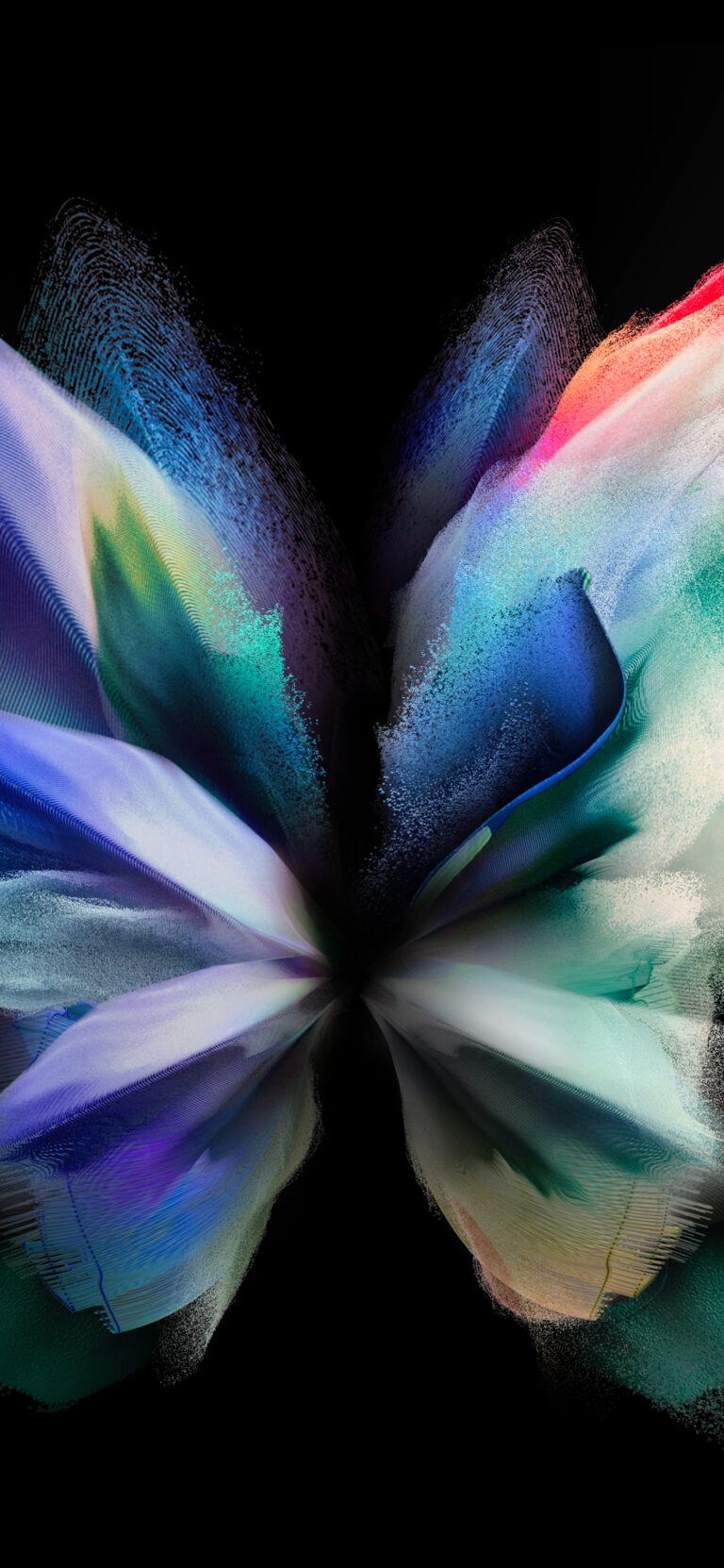 Default wallpaper of Samsung Galaxy Z Fold 3 – Dark