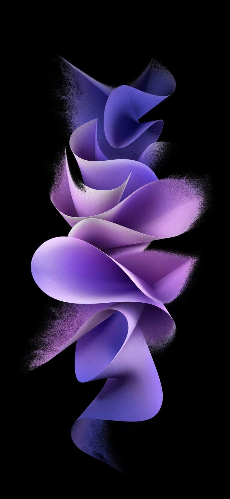 Default wallpaper of Samsung Galaxy Z Flip 3 – Purple