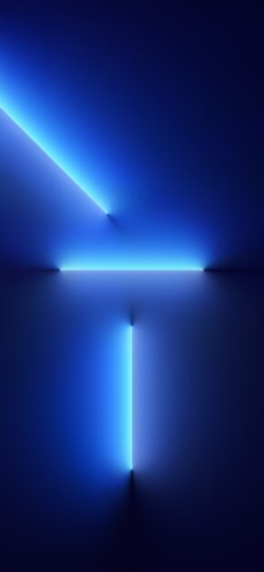 iPhone 13 Pro Official Stock Wallpaper (Sierra Blue) – Light (UPDATED)