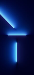 iPhone 13 Pro Official Stock Wallpaper (Sierra Blue) - Dark