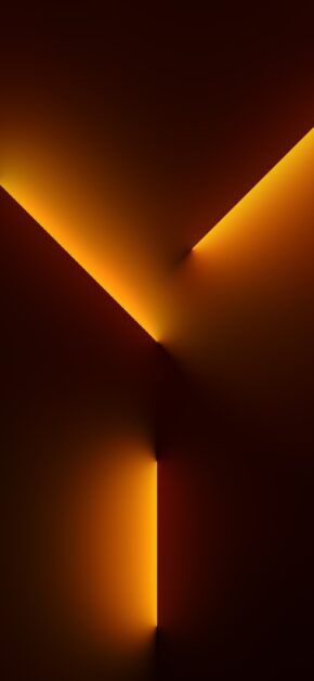 iPhone 13 Pro Beam Gold (Dark) | LIVE Wallpaper