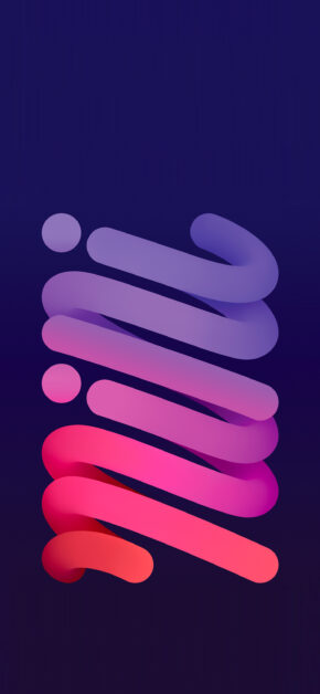 iPad Mini Stock Wallpaper in 4K Resolution (Purple) – Light