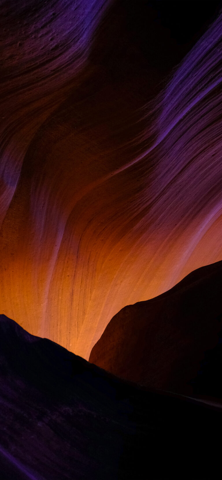 Default wallpaper of Antelope Canyon