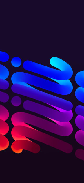 iPad Mini Stock Wallpaper (Purple) – Dark