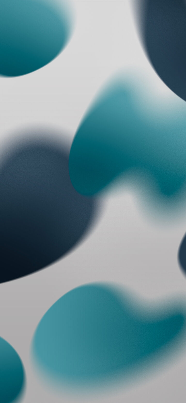 Default wallpaper of iOS 15 – Blue Modd (Light)