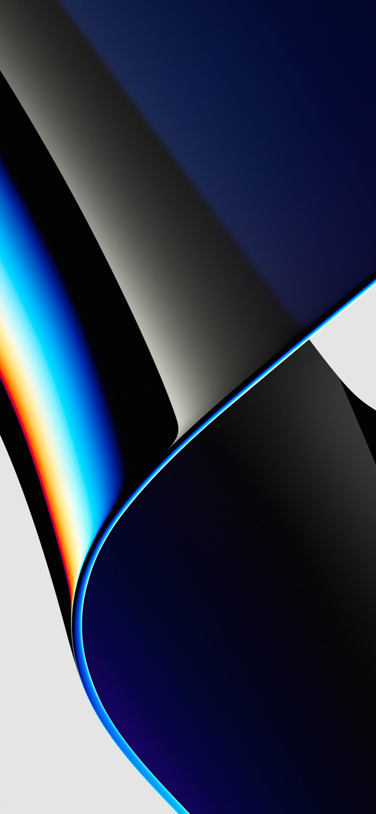 Default wallpaper of New 2021 MacBook Pro (Chroma-Blu) Stock Wallpaper in Ultra HD