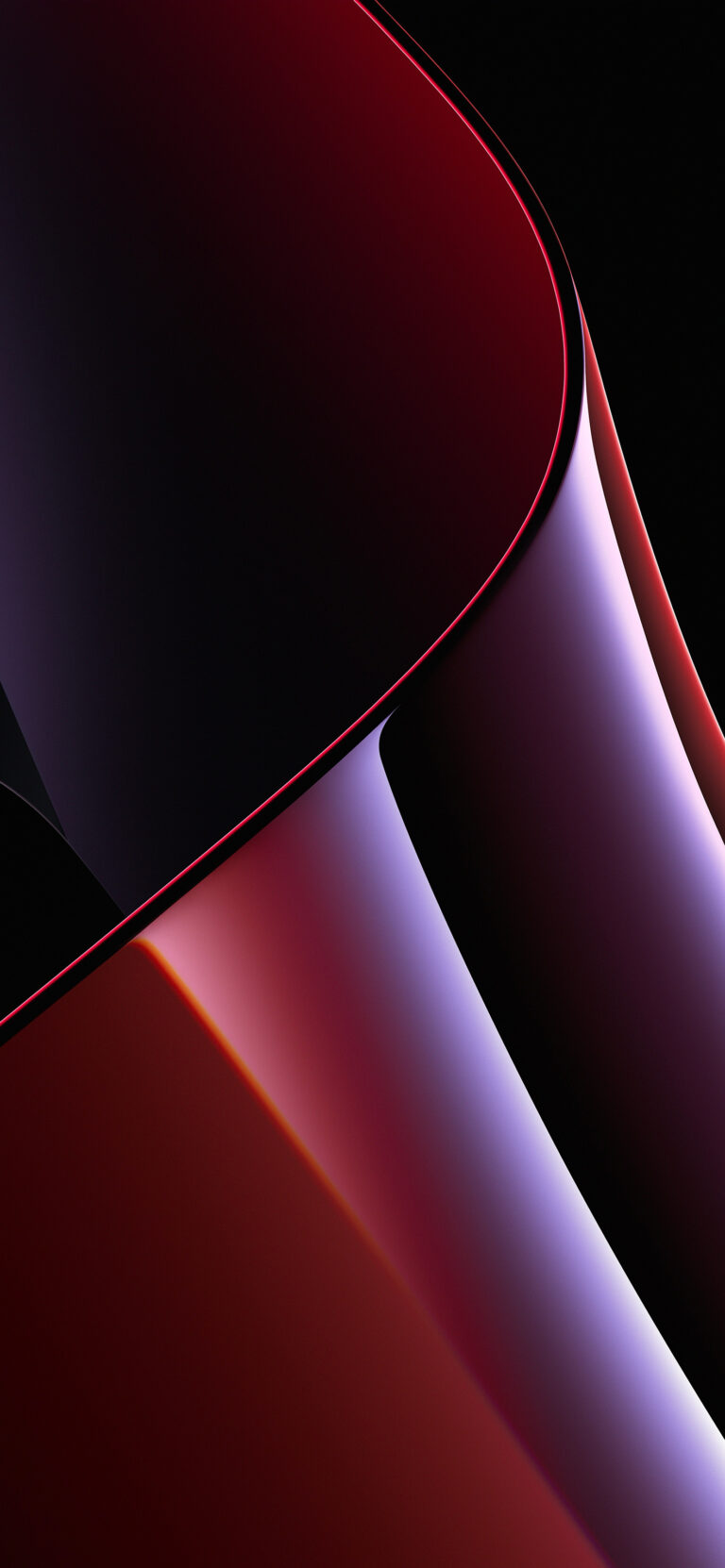 Default wallpaper of New 2021 MacBook Pro (Chroma-Red Dark) Stock Wallpaper in Ultra HD