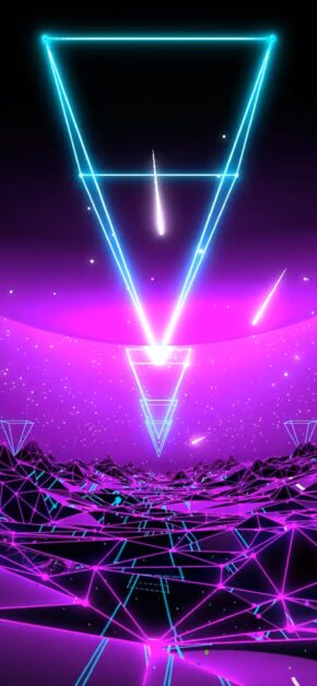 Triangles | LIVE Wallpaper