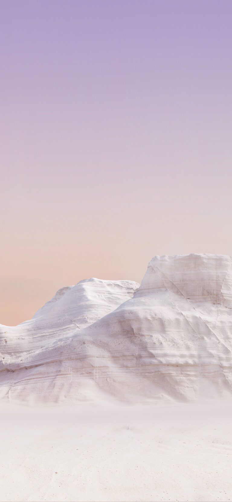 Default wallpaper of Deserted Land at sunset