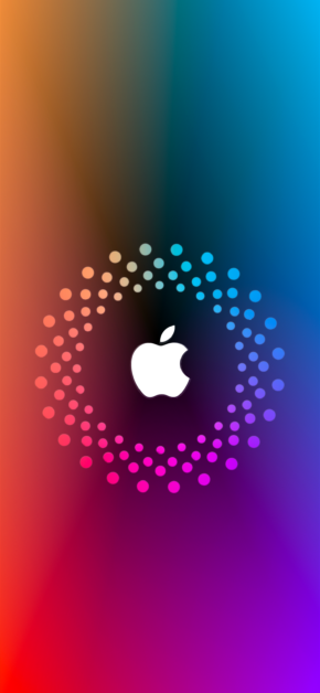 Apple ID Rainbow Wallpaper
