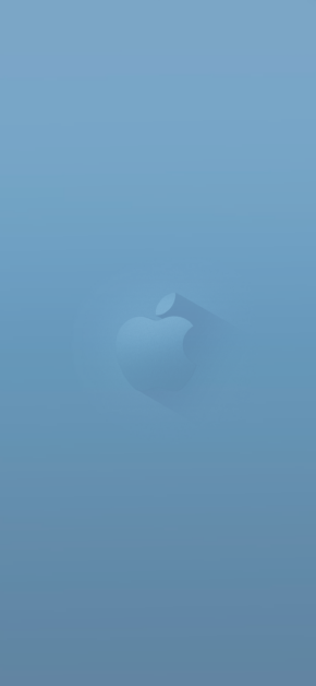 Apple Logo – Sierra Blue