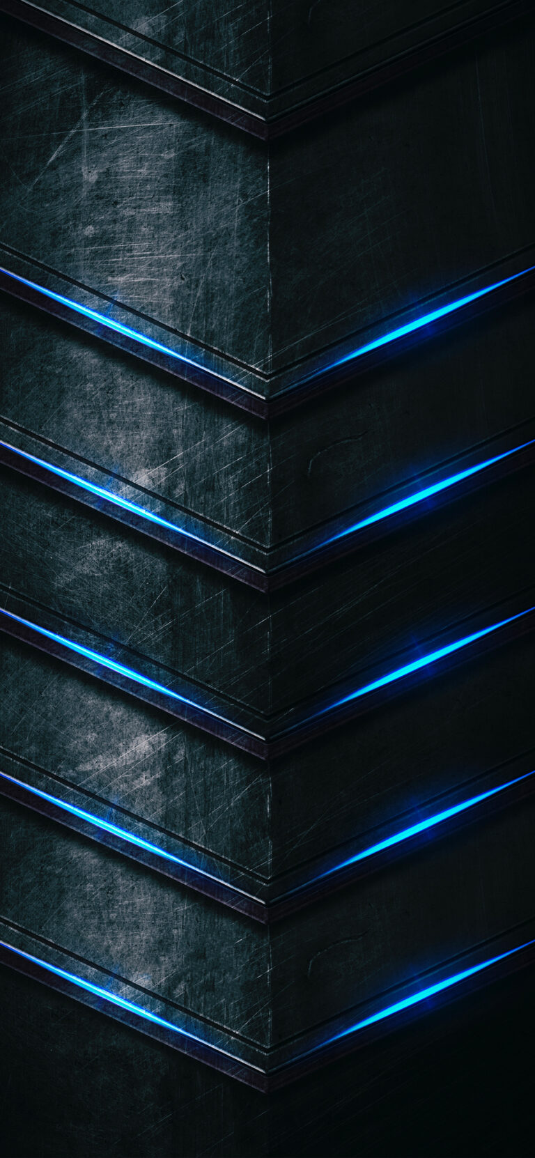 Default wallpaper of Blue Black Titan Wall | DUAL