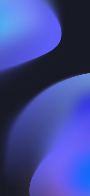 iOS 16 – Concept Wallpaper (Blue – Dark)