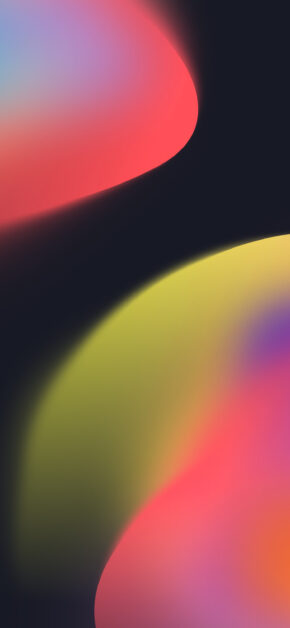 iOS 16 – Concept Wallpaper (Red – Dark)