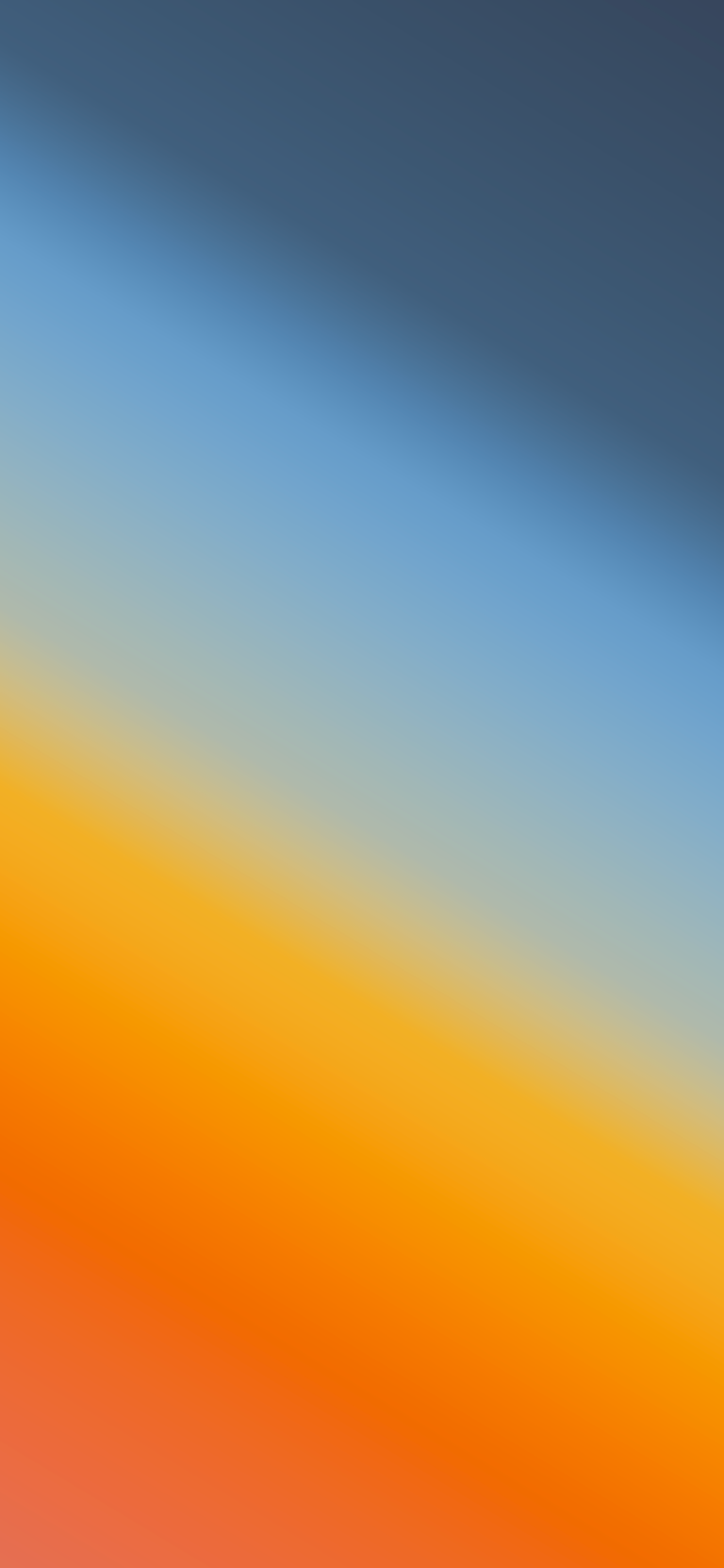 Default wallpaper of iOS 15 – Gradient