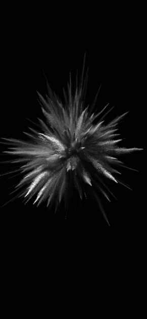 B&W Explosion | LIVE Wallpaper