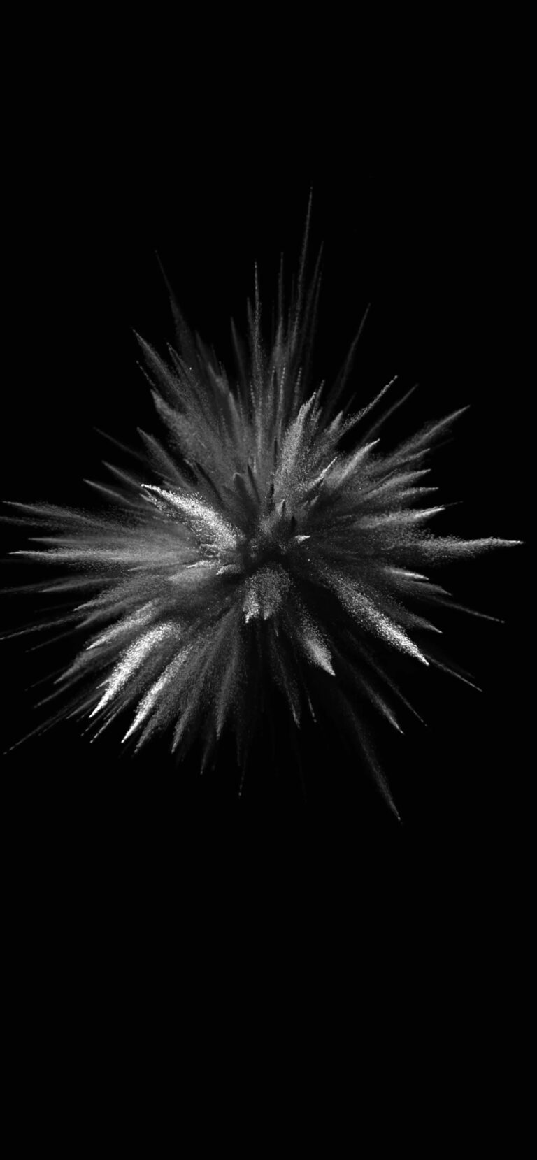 Default wallpaper of B&W Explosion | LIVE Wallpaper