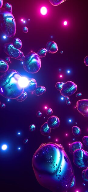 Mercury Bubbles | LIVE Wallpaper