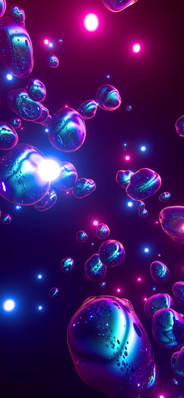 Default wallpaper of Mercury Bubbles | LIVE Wallpaper