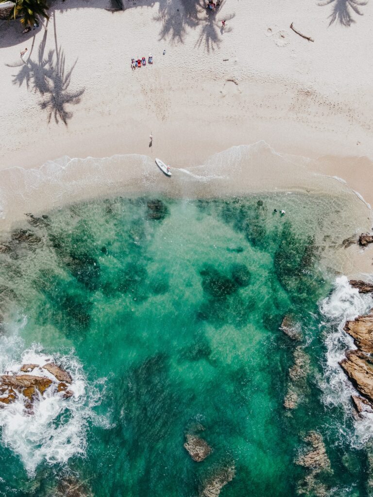 Default wallpaper of Sea – Drone View