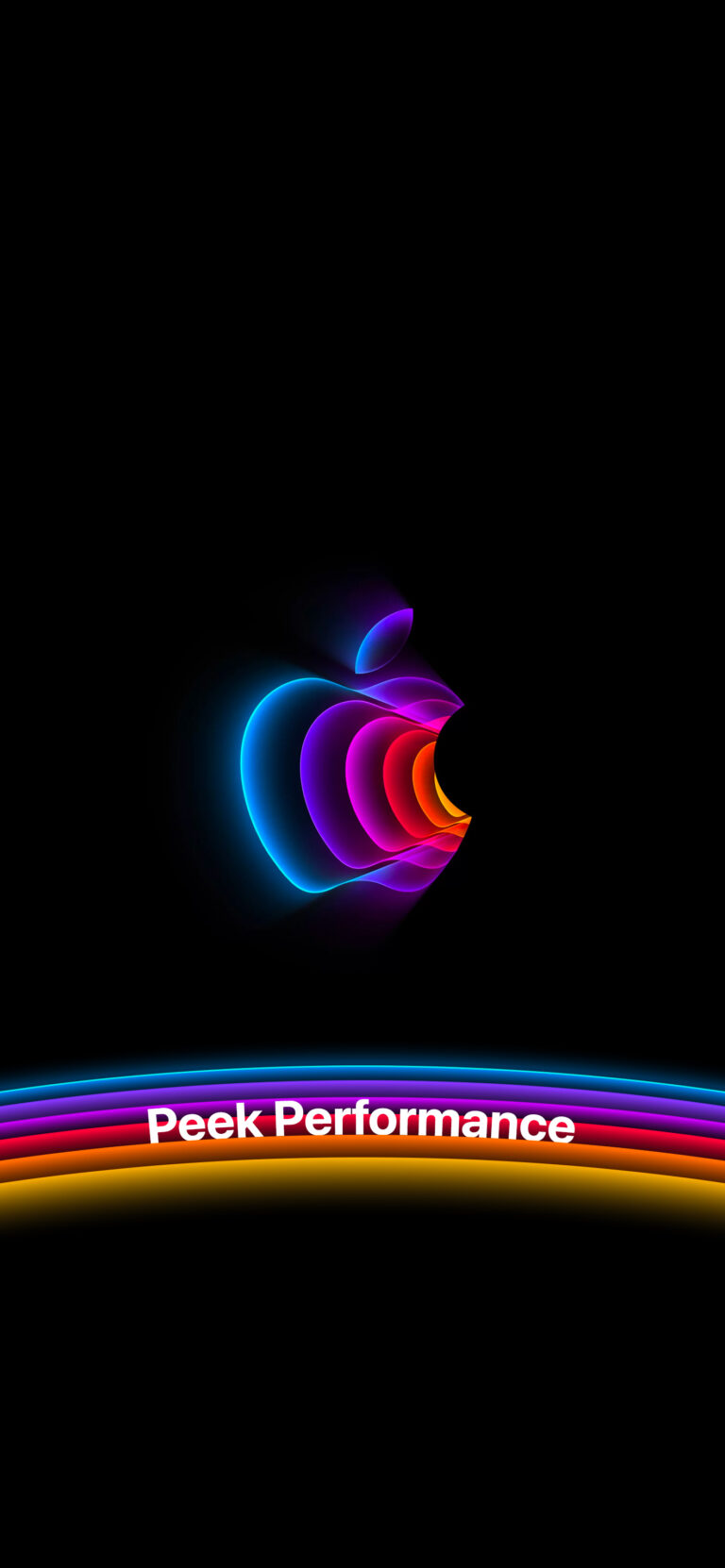 Default wallpaper of Peek Performance | Lockscreen