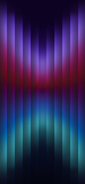 iPhone SE (3rd Gen) Stock Wallpaper – Spectrum Red – Dark