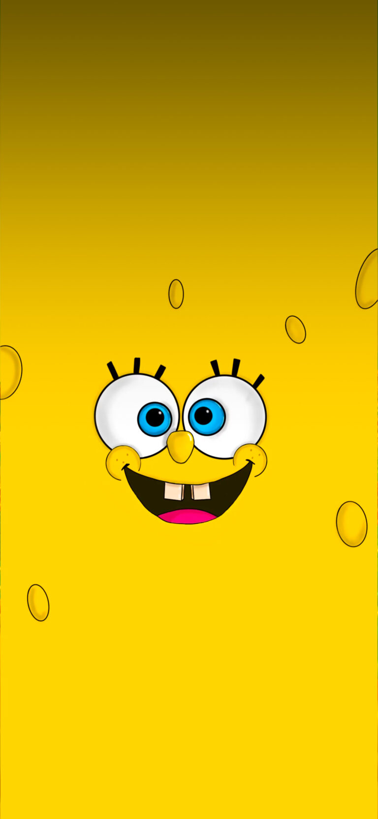 Default wallpaper of Spongebob