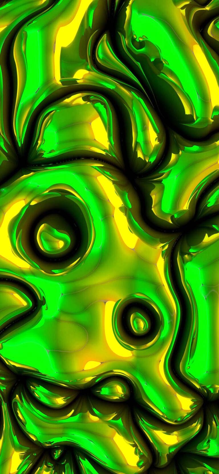 Default wallpaper of Hypnotic Green | LIVE Wallpaper