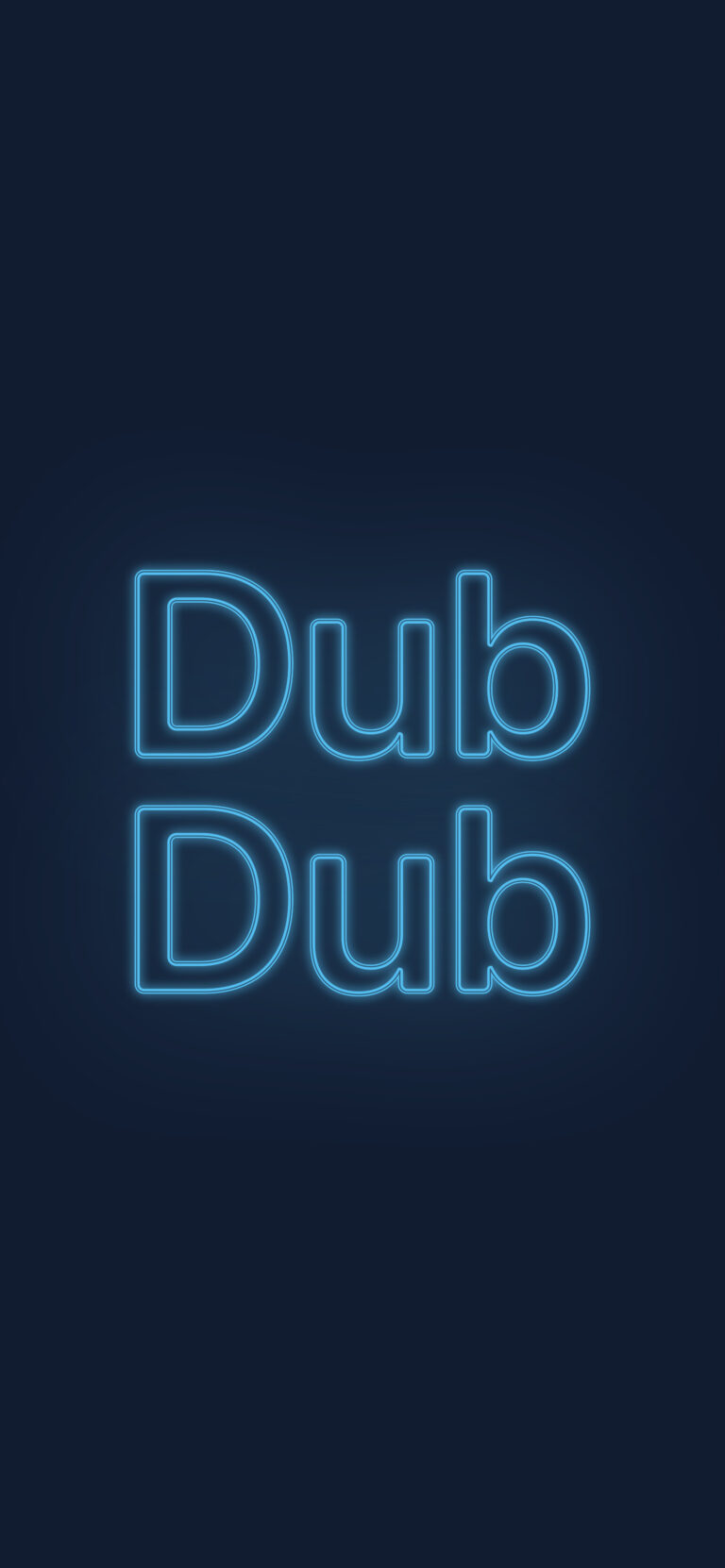 Default wallpaper of WWDC22 – Dub Dub