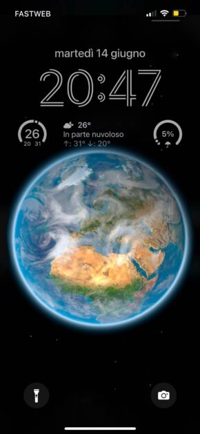 iOS 16 – Earth (Day View) – Europe