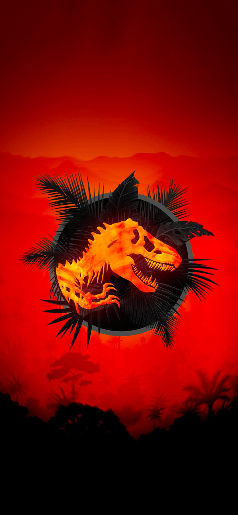 Default wallpaper of Jurassic Park