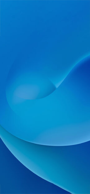 iOS 16 Stock Wallpaper – Blue – Light