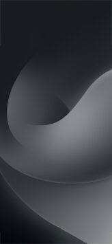 iOS 16 Stock Wallpaper - Black - Dark