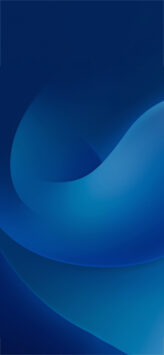 iOS 16 Stock Wallpaper - Blue - Dark