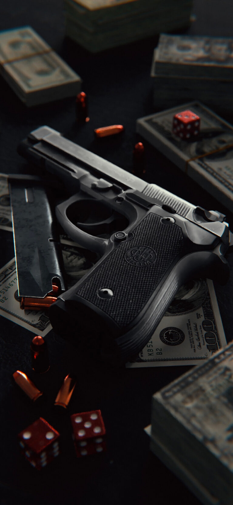 Default wallpaper of Gun