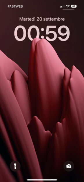 Red Waves | Depth Effect