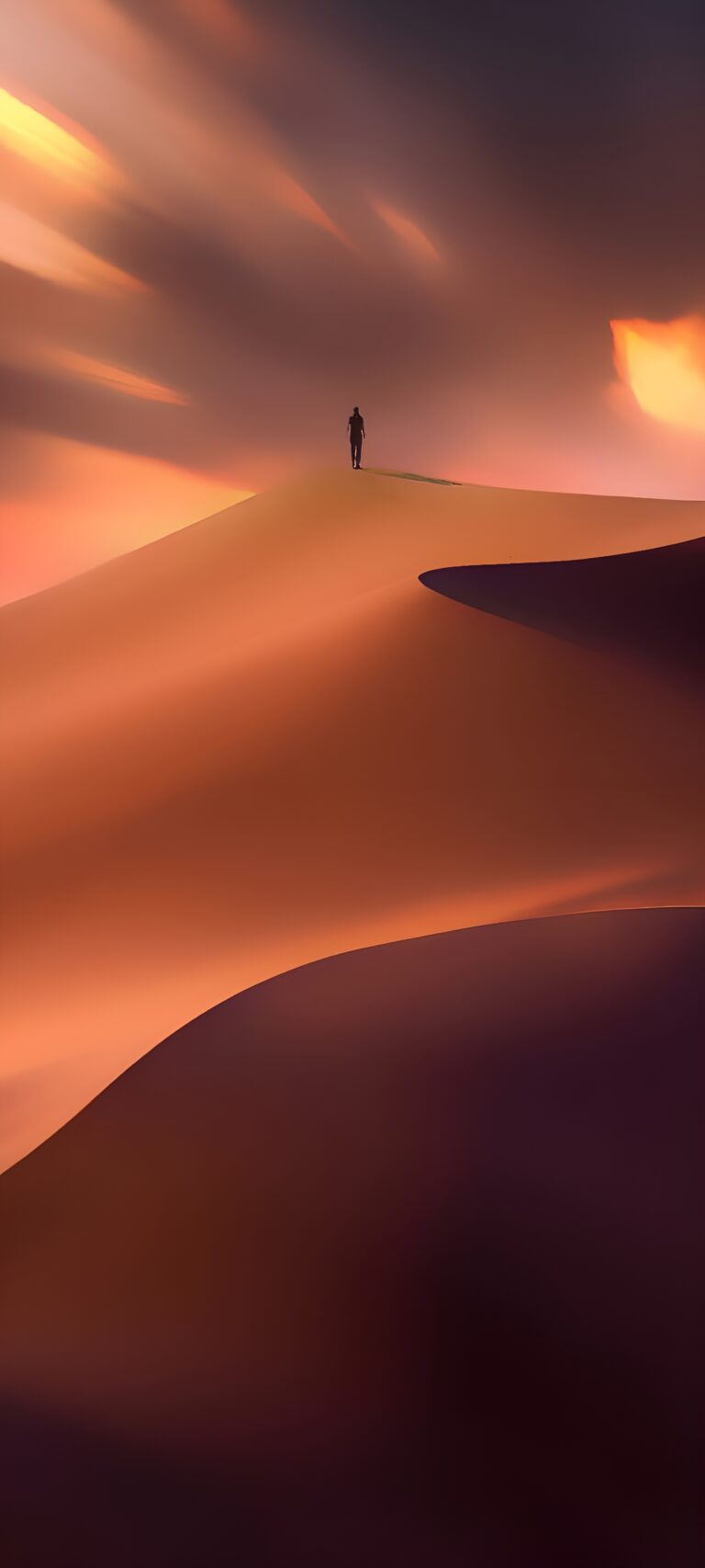 Default wallpaper of Hot Desert