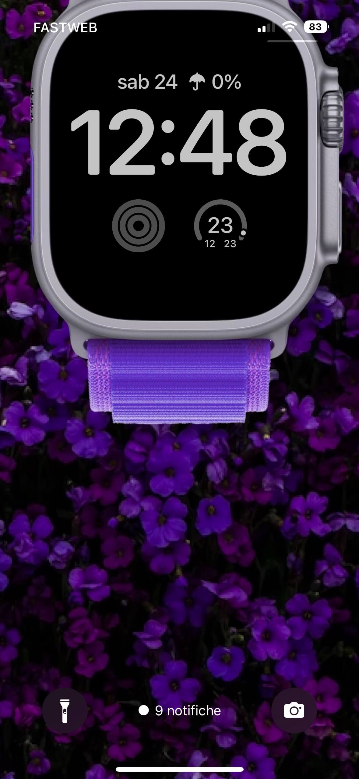 Apple Watch Ultra Purple - Wallpapers Central
