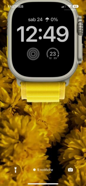 Apple Watch Ultra Yellow