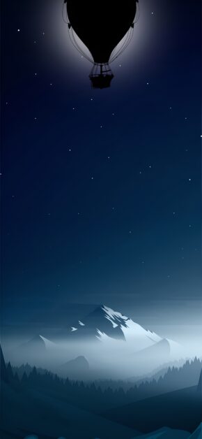 AirBallon at Night | Fit the Dynamic Island